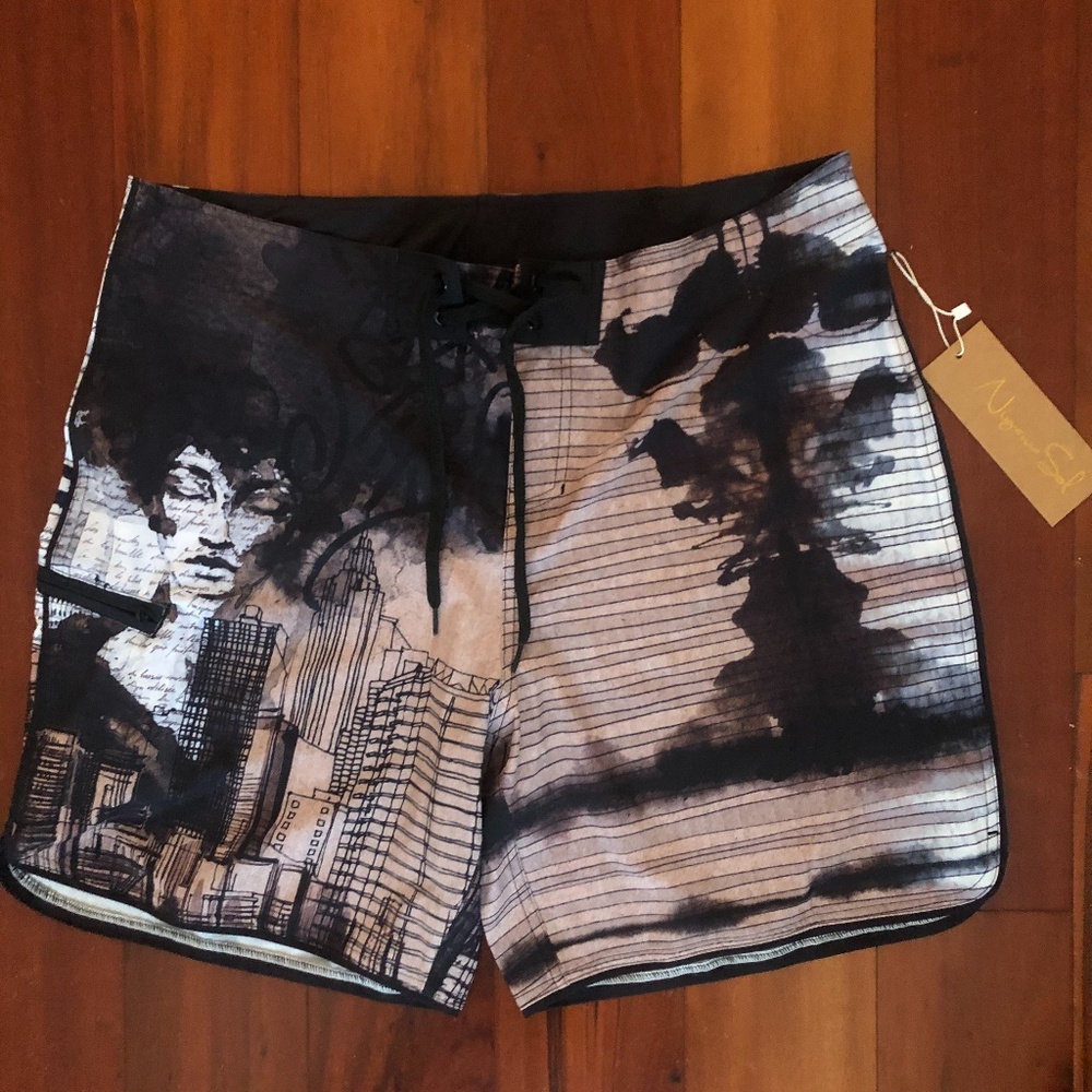 Men's Niyama Sol swim trunks, size 36